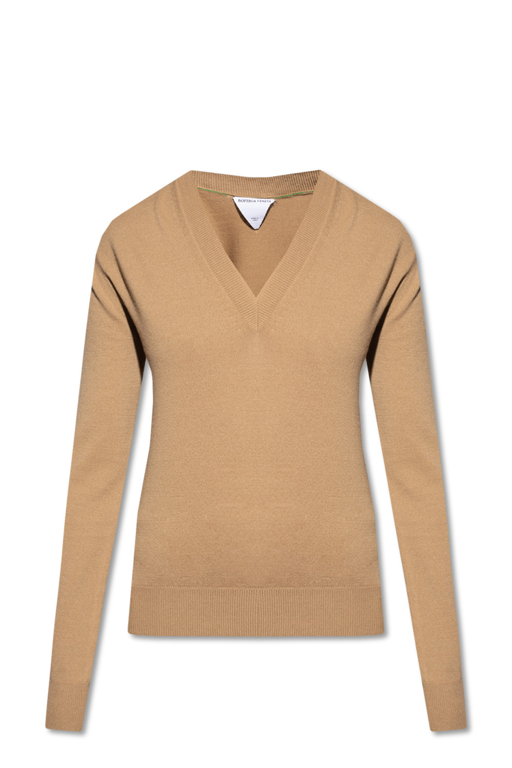 BOTTEGA VENETA◆ニット・セーター(薄手)/XS/ウール/GRN/無地/668585 V0ZY0// BOTTEGA VENETA(ボッテガヴェネタ) / ニット・セーター(薄手)/XS